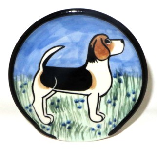 Beagle -Deluxe Spoon Rest - Click Image to Close